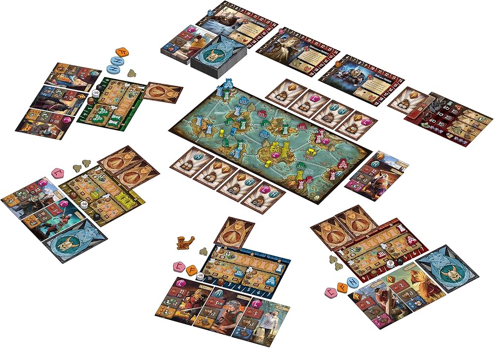 Amazon.com: Gamelyn Game Tiny Epic Vikings Fast Playing 1-4